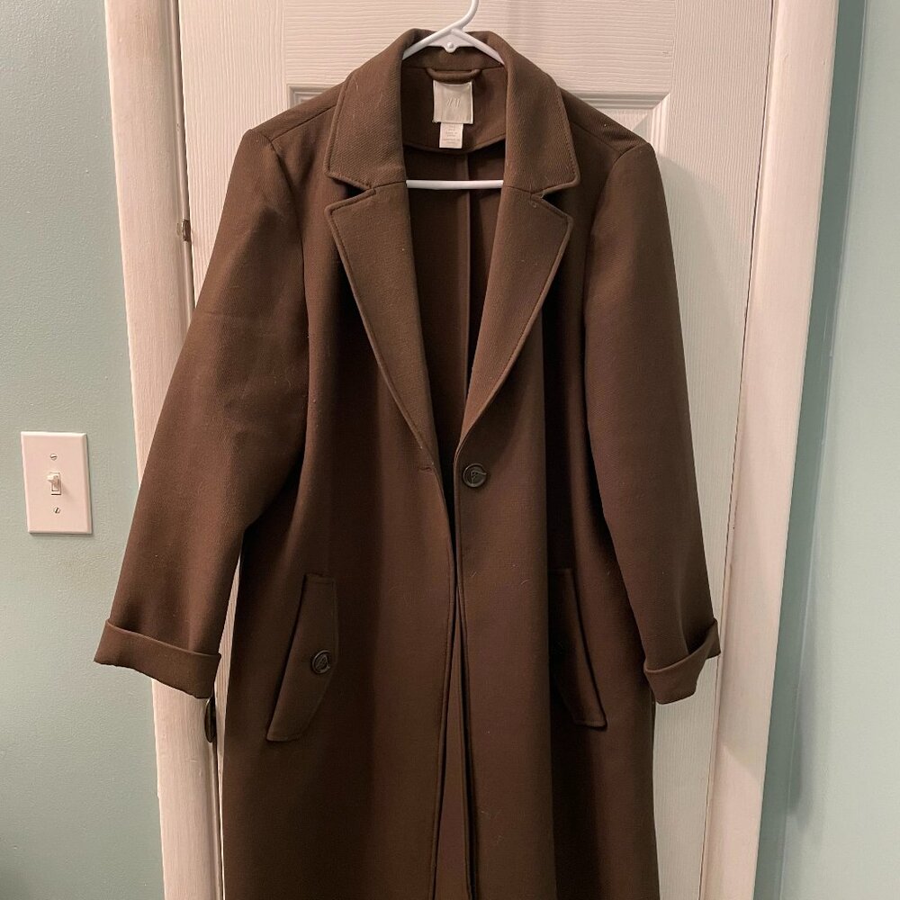 H&M Army Green Trenchcoat